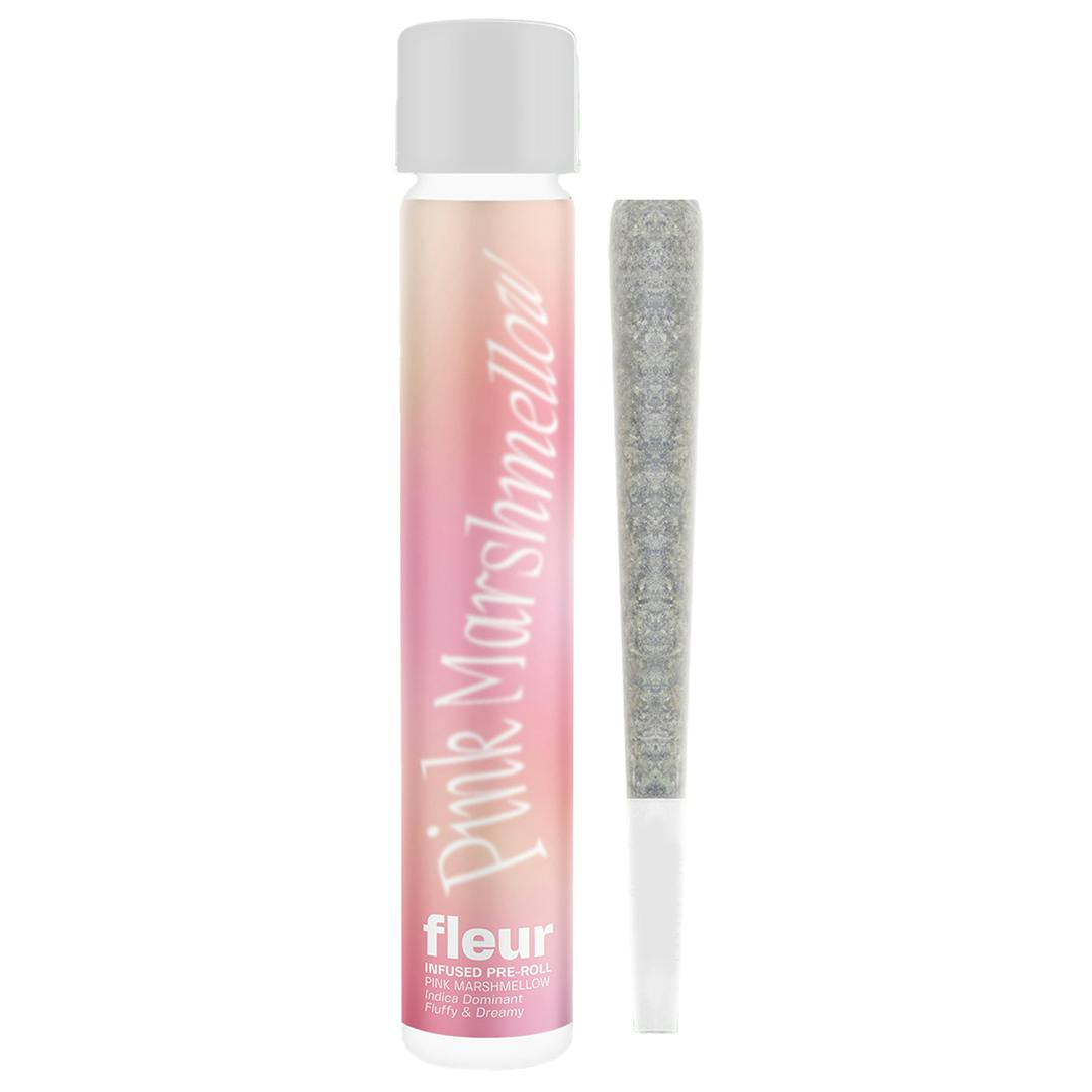 Fleur Pink Marshmellow Infused Preroll