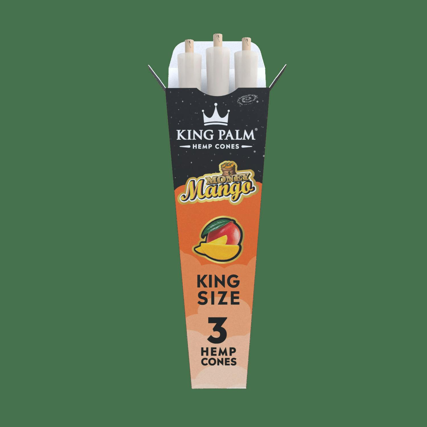 King Palm - Hemp King Size Cones - 3 Pack