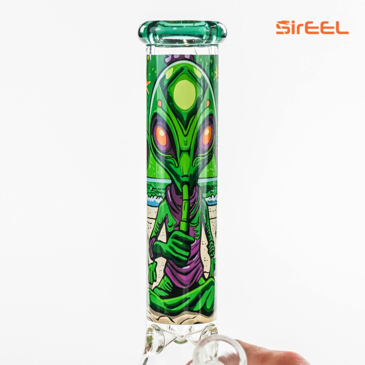 SirEEL - 10" Ancient Alien Beaker Bong