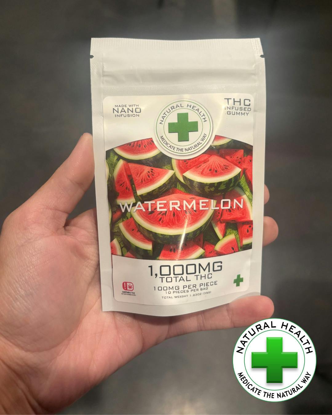 Natural Health - Edible - Grape Nano Gummies