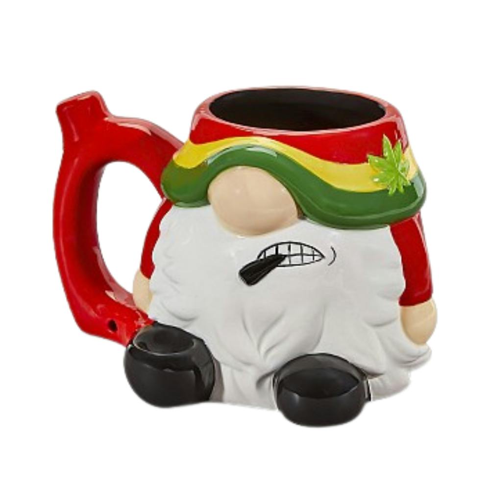 Ceramic Mug Pipe - Gnome