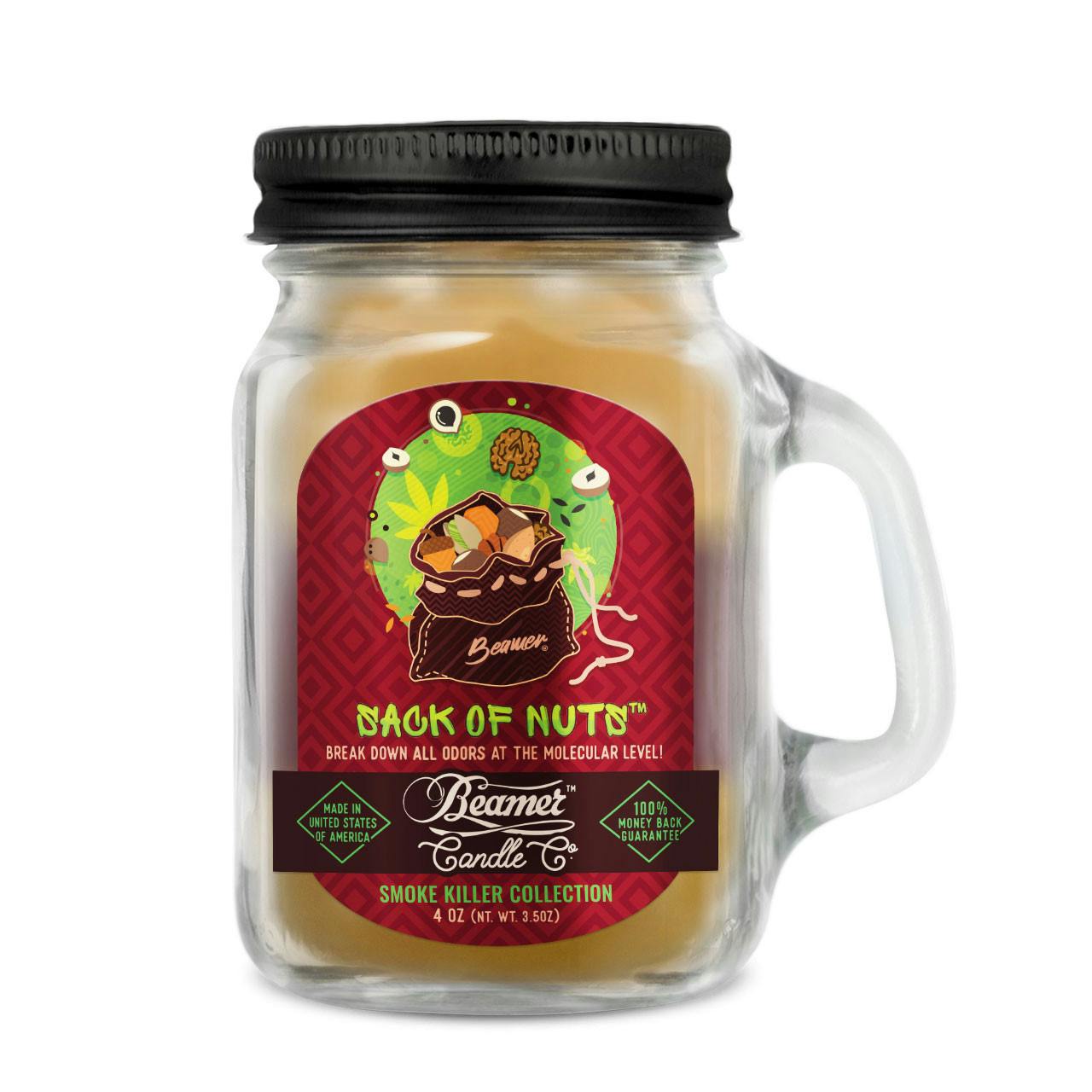 Beamer Candles - Smoke Killer Collection - 4oz - Sack of Nuts