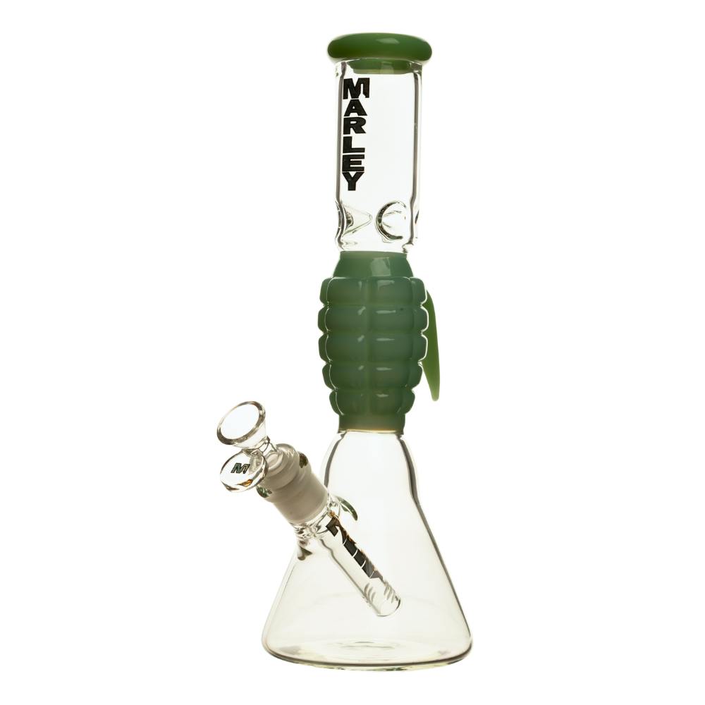 Grenade Core Bong - 12" - Green