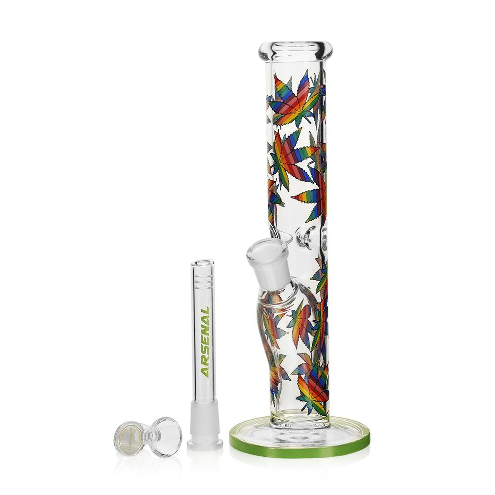 Rainbow Leaf Straight Shooter - 10" - Green
