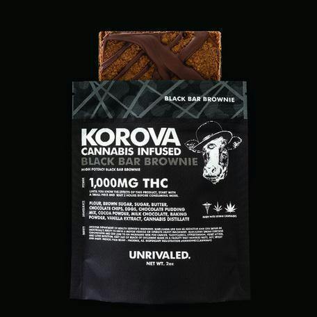 BROWNIE BLACK BAR 1000MG