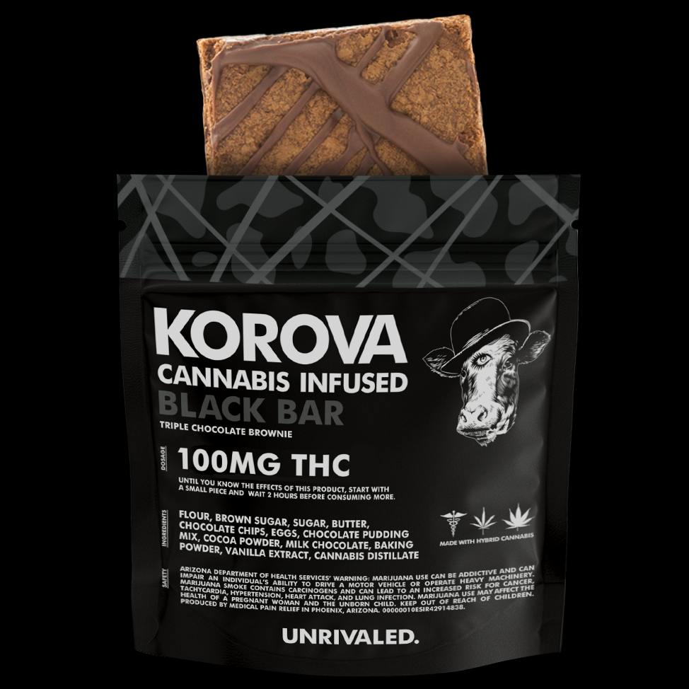 BLACK BAR BROWNIE 100MG