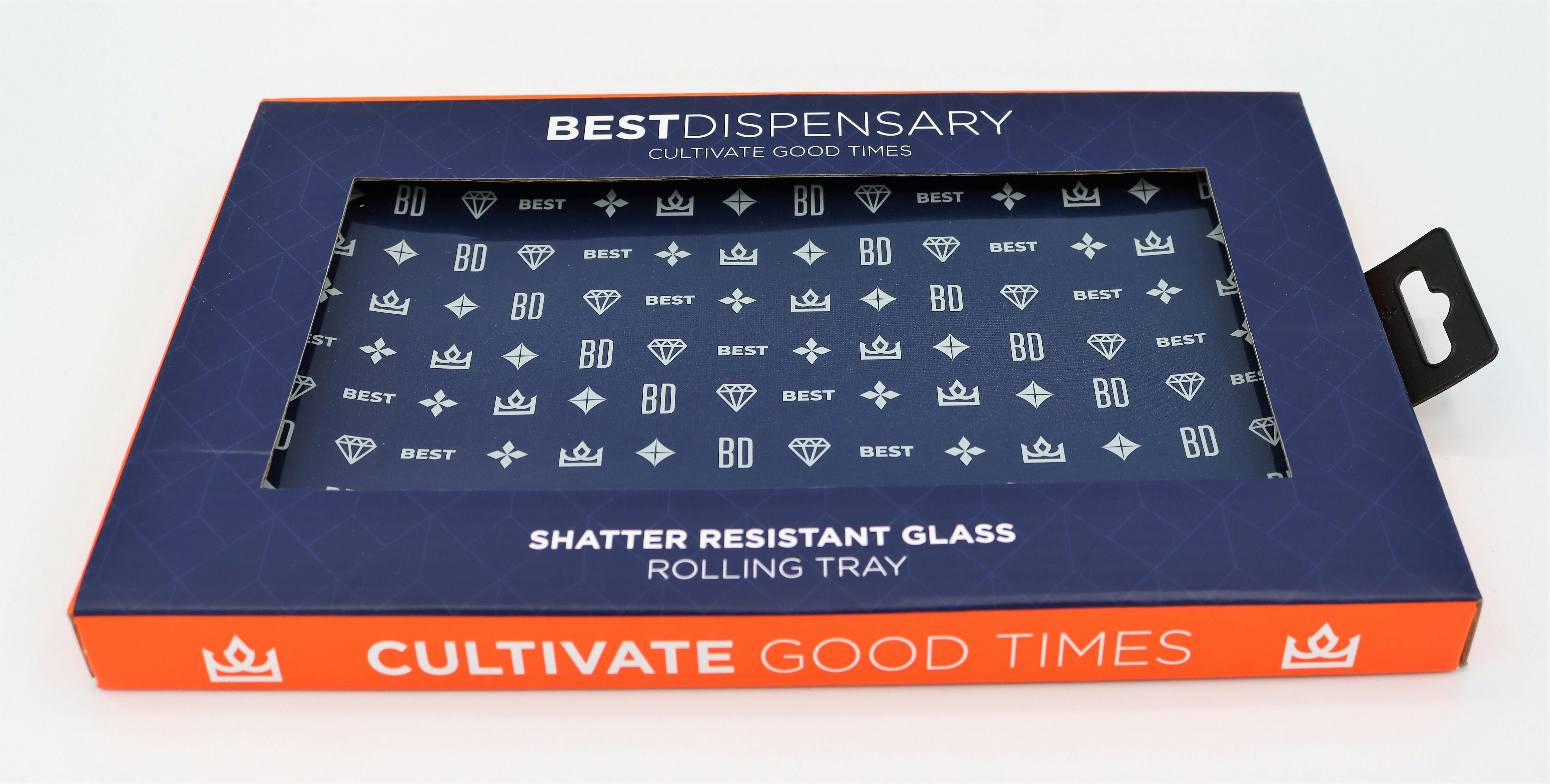 GLASS TRAY LARGE