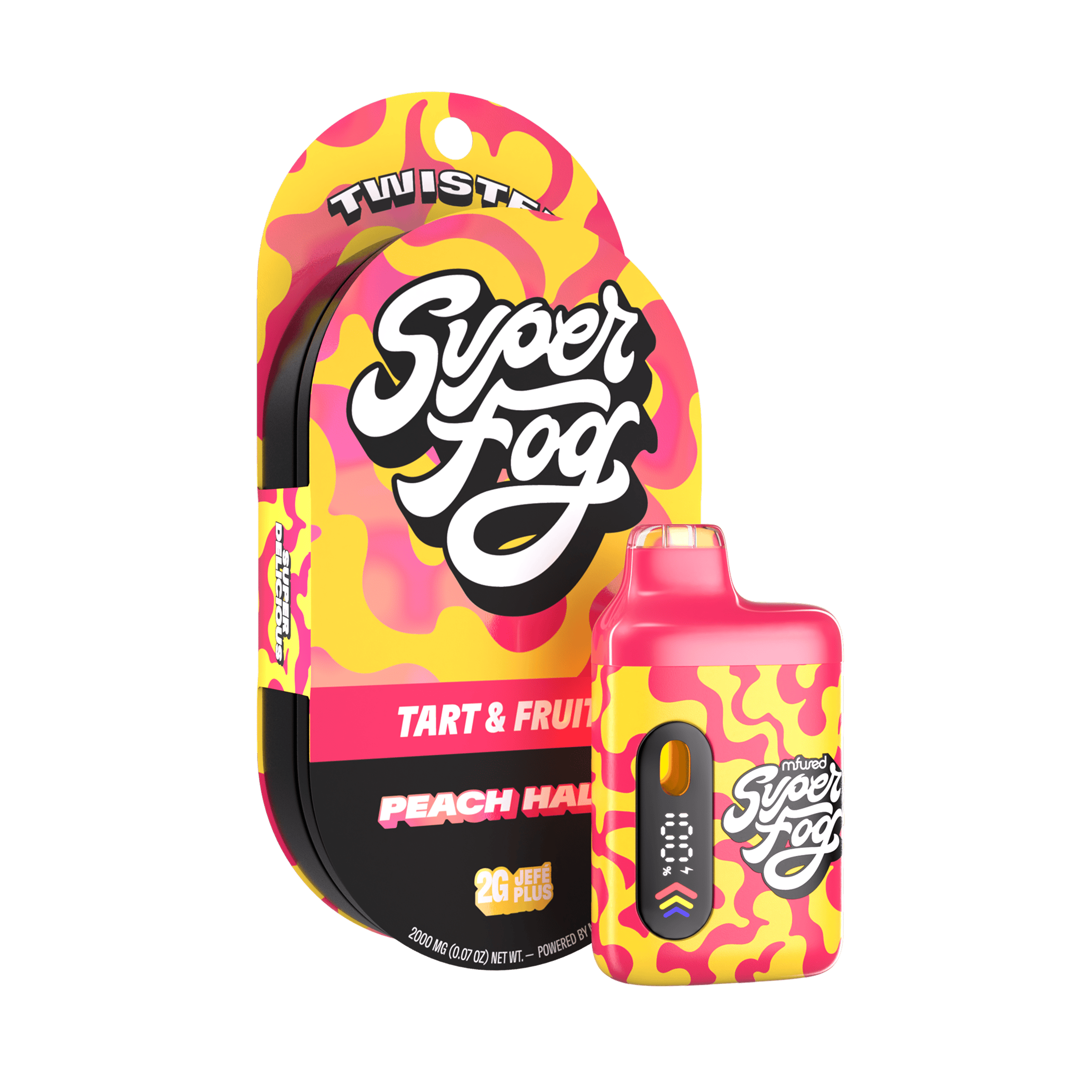 Twisted Jefe XL - Peach Halos 2g