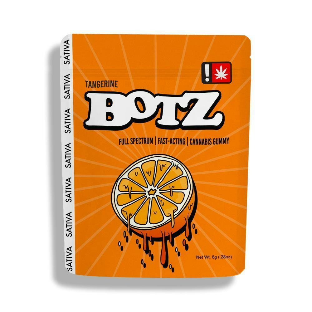 Tangerine "BOTZ" Gummy: Green State Of Mind