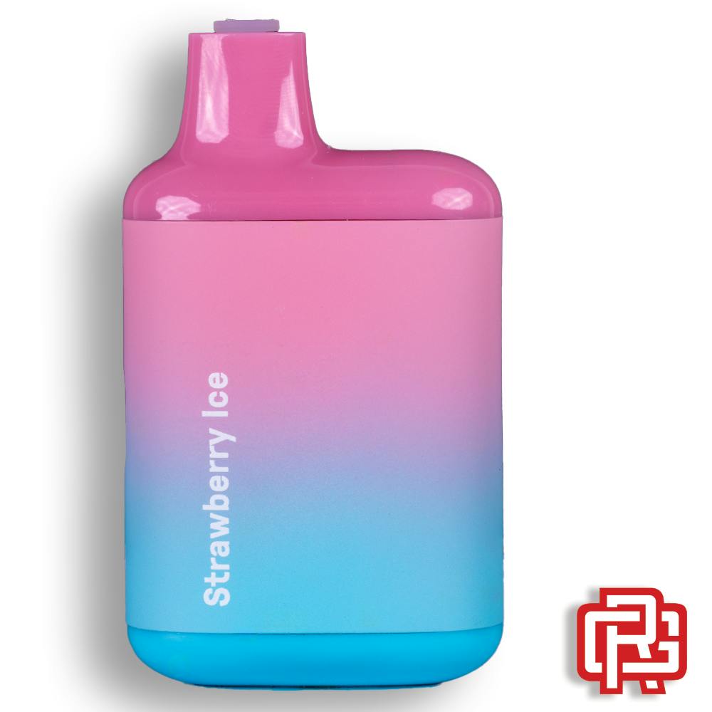 Strawberry Ice Flavored "Cloud Bar" All-in-One Vape: 1g (Distillate) - Hellavated