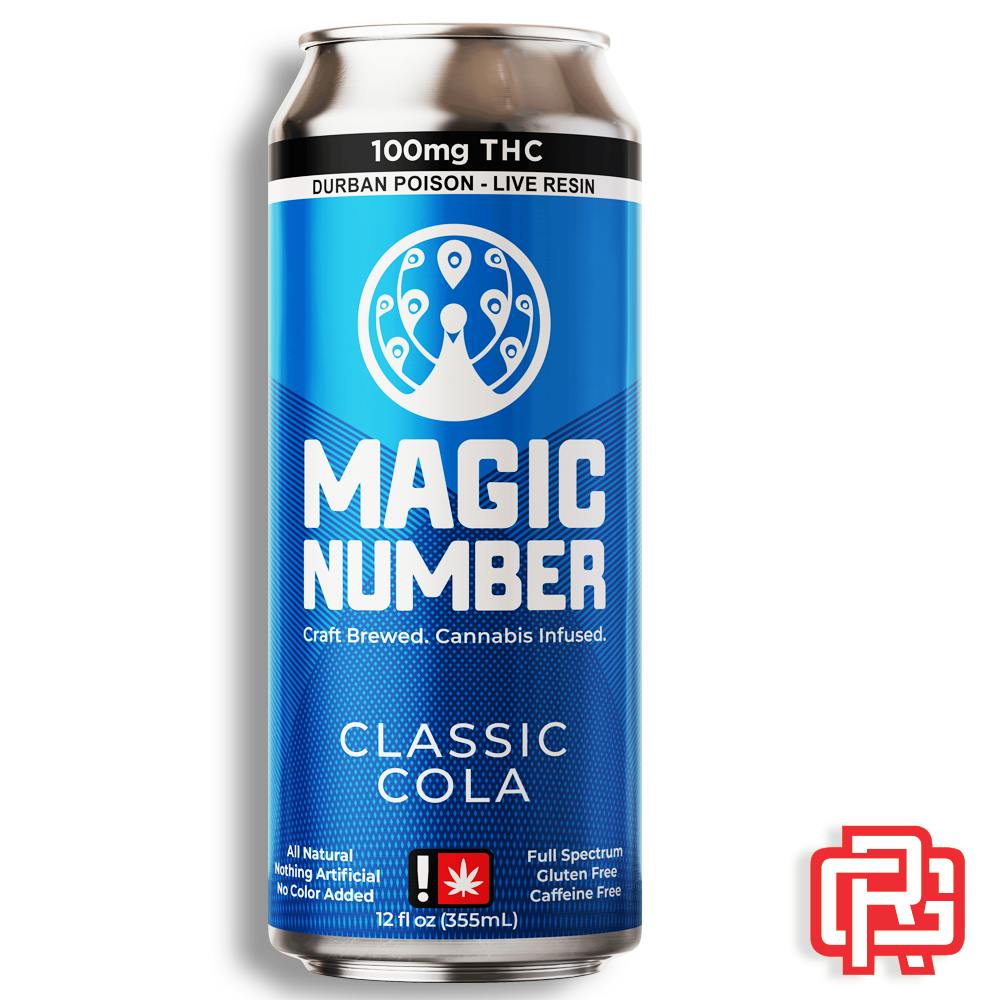 Classic Cola Nano Soda | 12oz 25mg (THC) | Magic Number