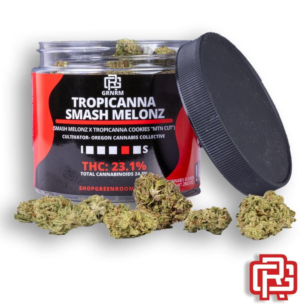 Tropicanna Smash Melonz Flower Oz Special: Oregon Cannabis Collective