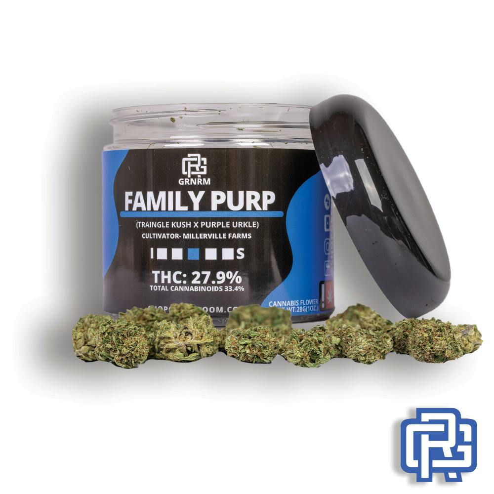 Family Purp Flower Oz Special: Millerville Farms