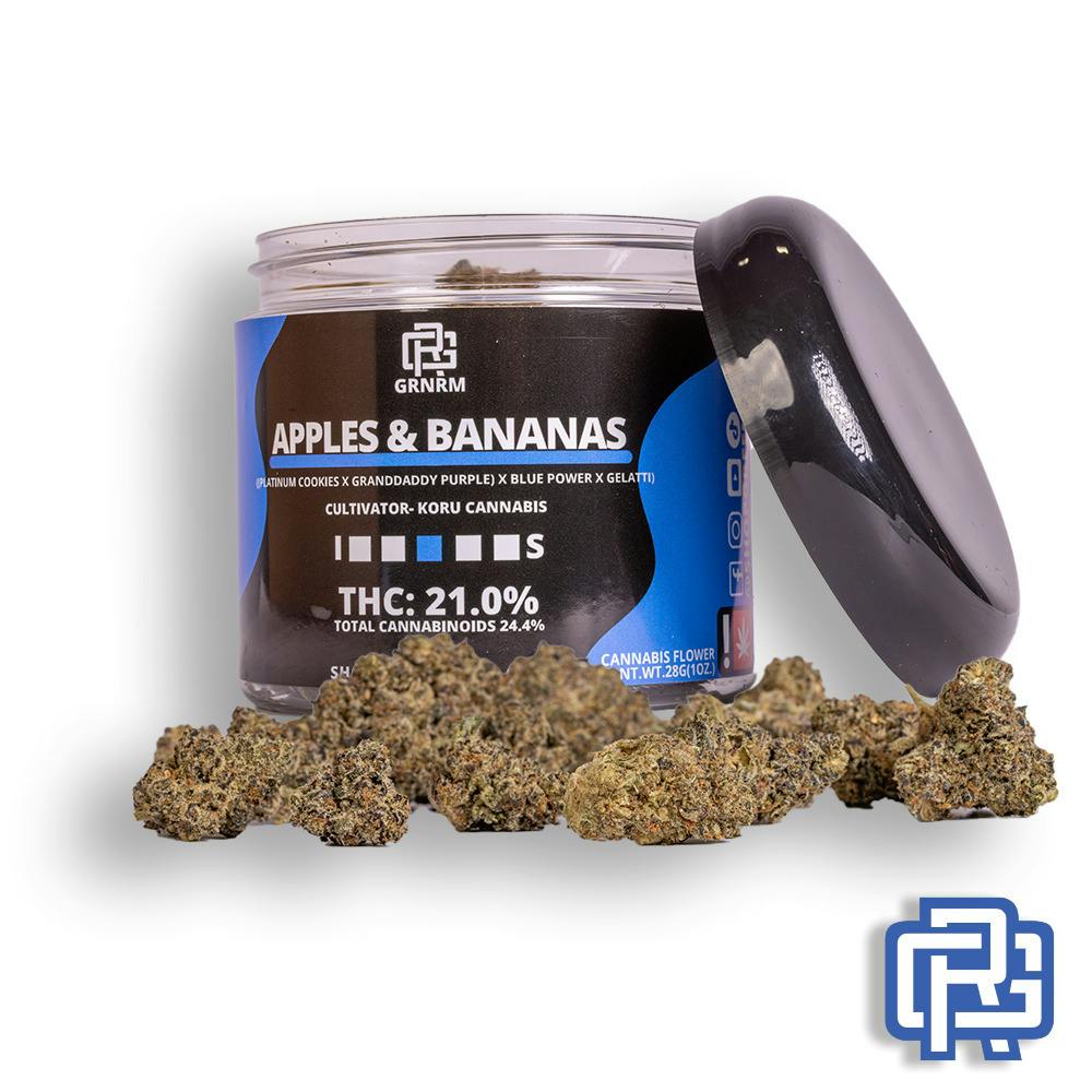 Apples & Bananas Flower Oz Special: Koru Cannabis