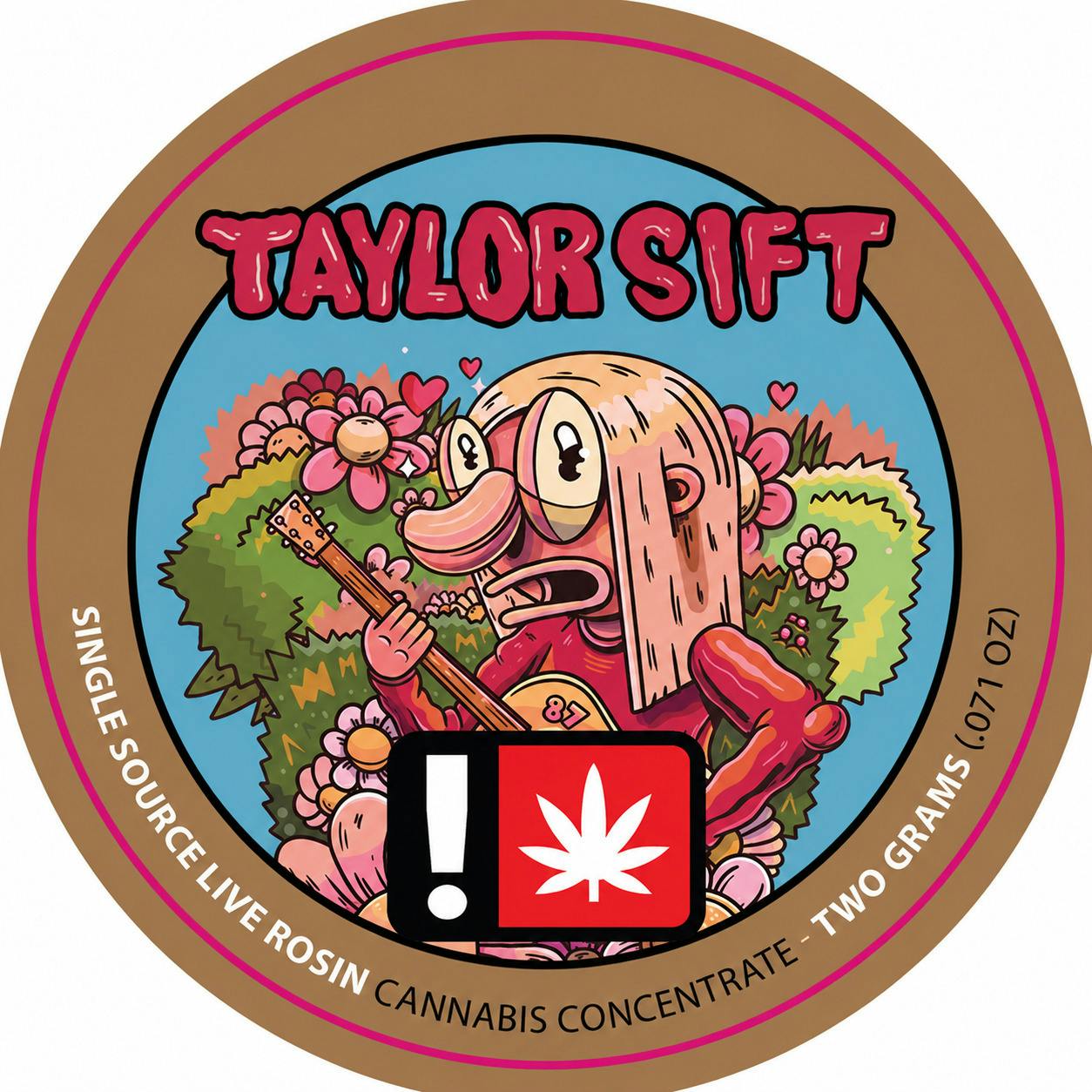 Dead Dosi Rosin Concentrate: Taylor Sift