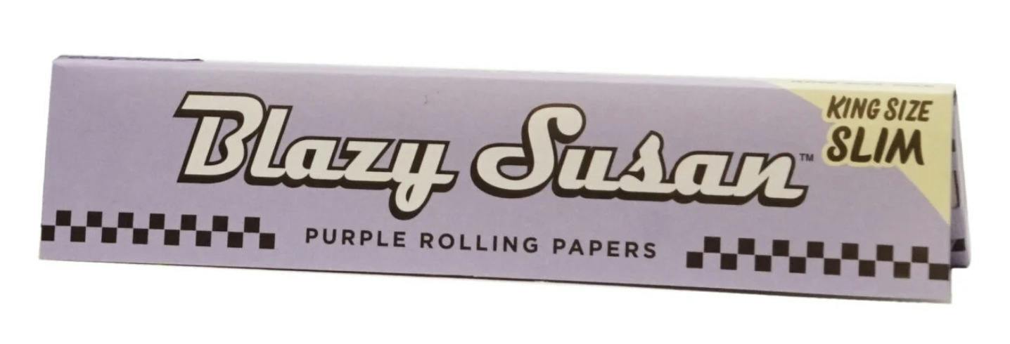 Blazy Susan - King Size Slim Purple Papers