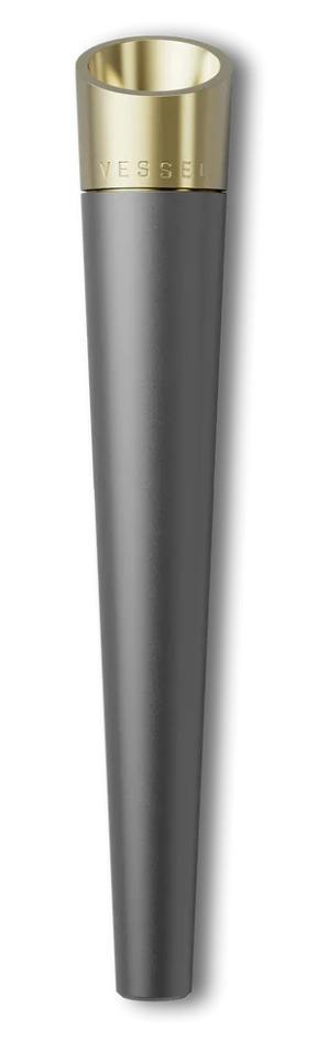 Vessel - Cone Gunmetal Innovative One Hitter for Flower