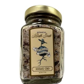 Sicilian Blood Orange & Hibiscus 300mg CBD Bath Soak By EarthBound Remedies