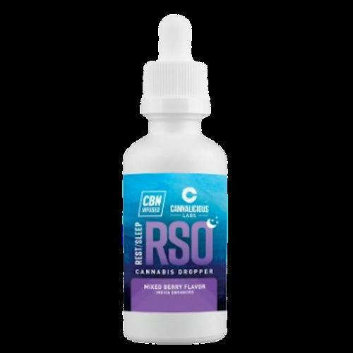 Rest Rso Tincture 200mg THC By Cannalicious