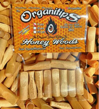 Organitips - Honey Flavored Wood Tip