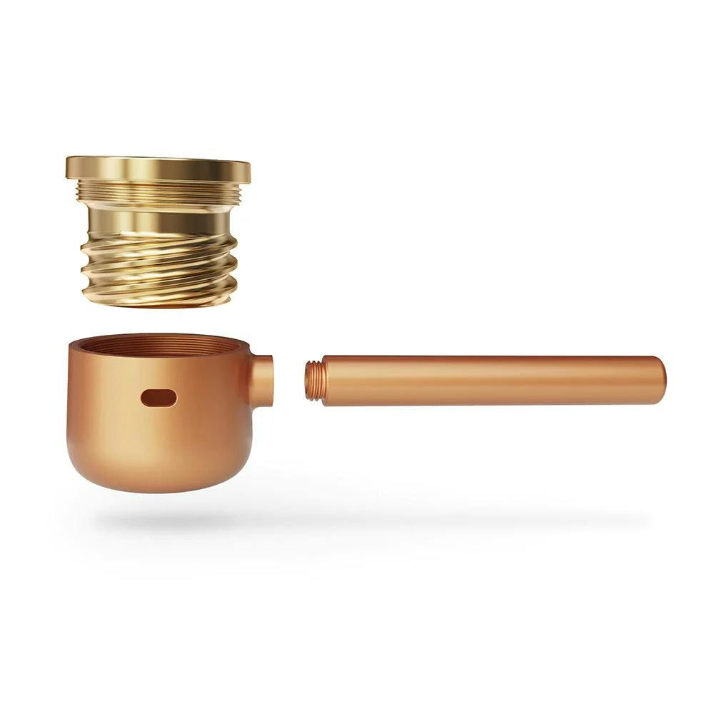 Vessel - Pipe Metal Bowl - Rose Gold