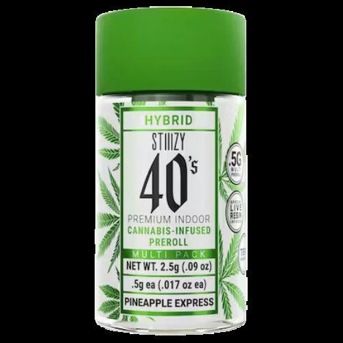 Cereal Milk 40s 5x .5g Infused Prerolls by STIIIZY