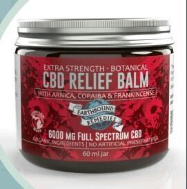 Extra Strength Freeze Relief Gel 3000mgCBD by Earthbound Remedies