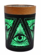 V Syndicate - Illuminati Green Solestash Jar - Medium | Storage