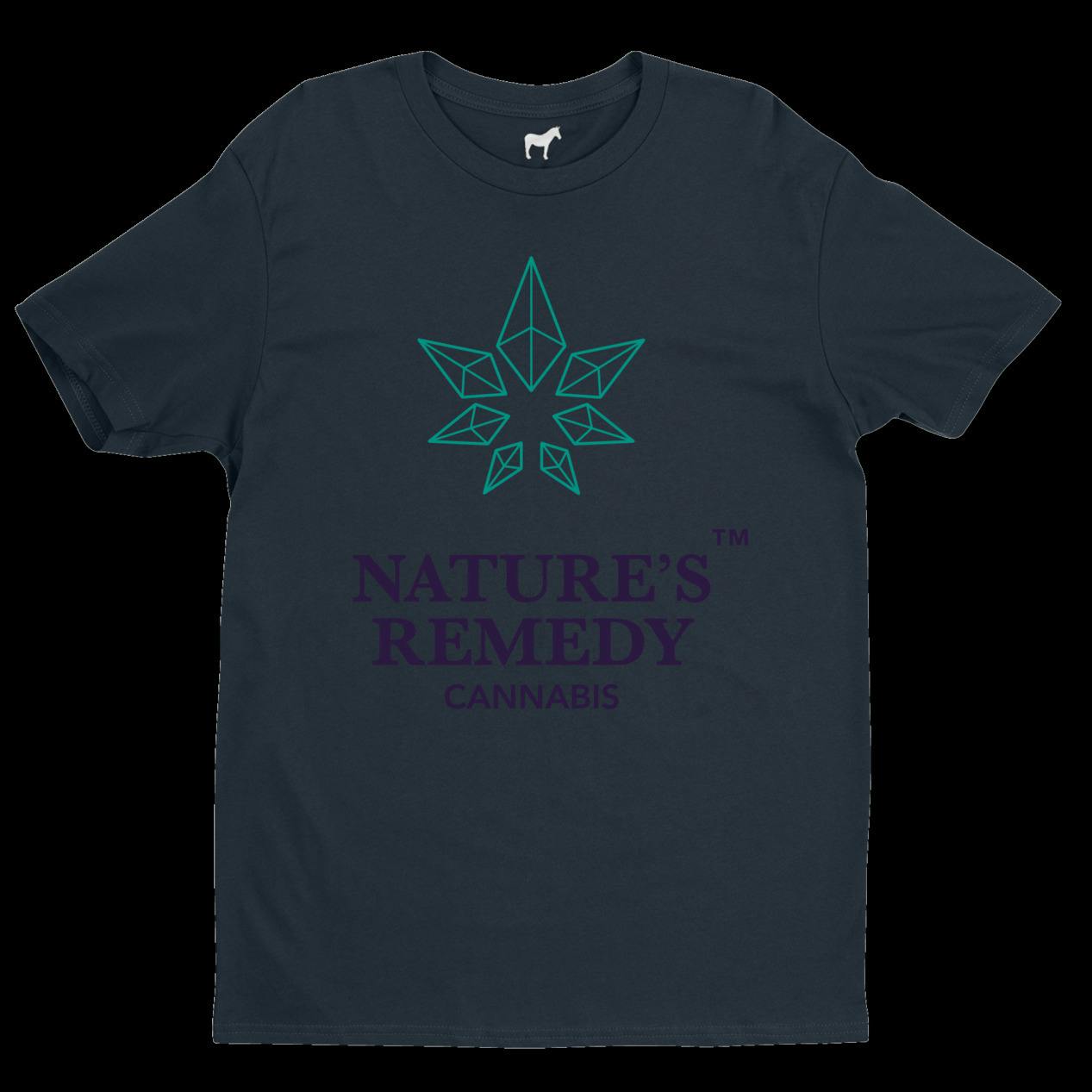 Nature's Remedy T-Shirt - Dark Blue - Large