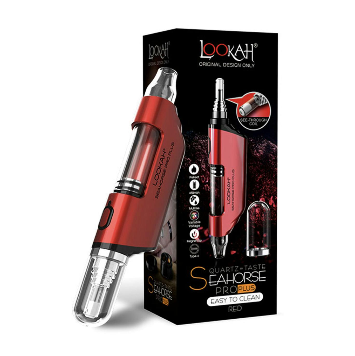 Lookah Seahorse Pro Plus - Red