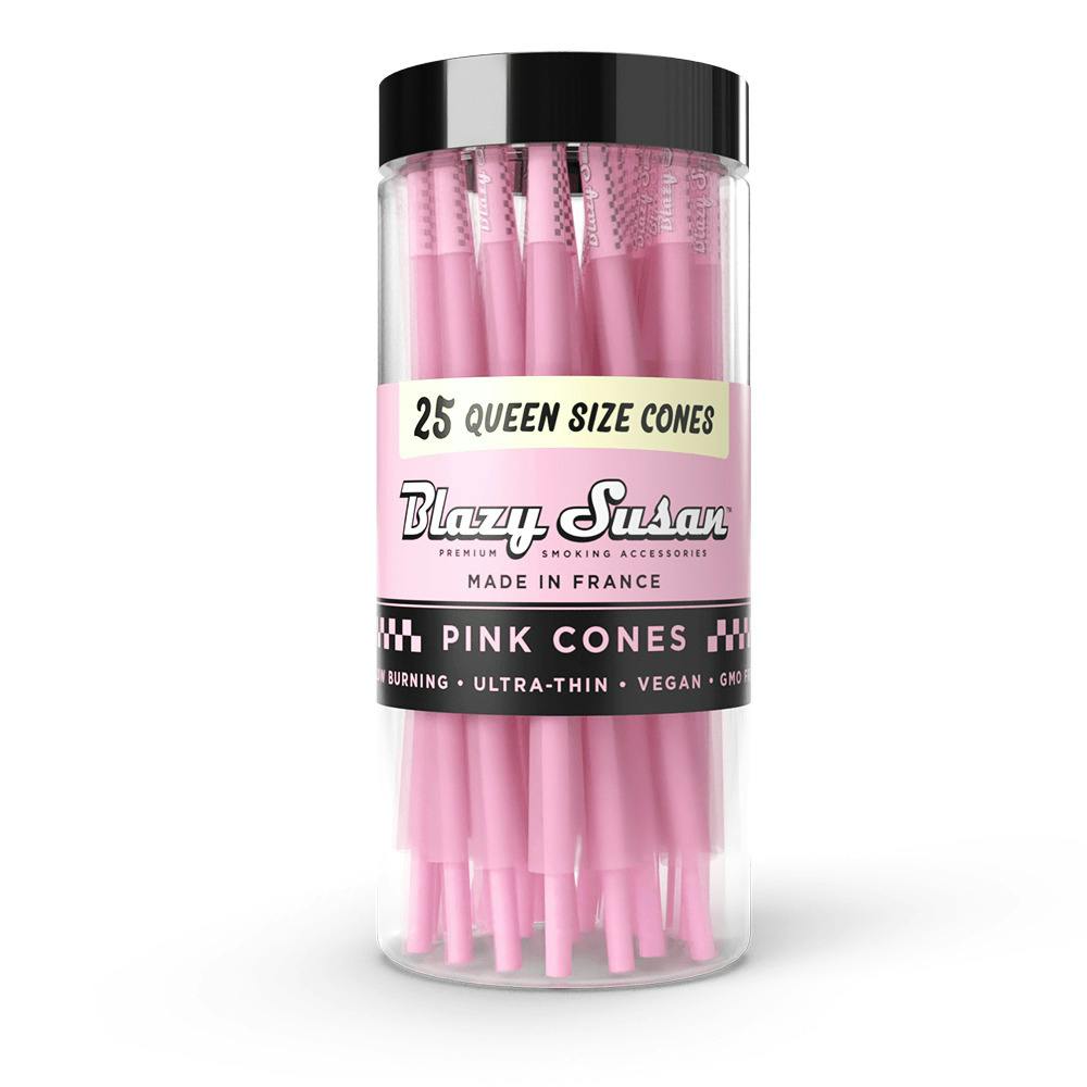 Blazy Susan - Pink Queen Size Cones - 25 Pack