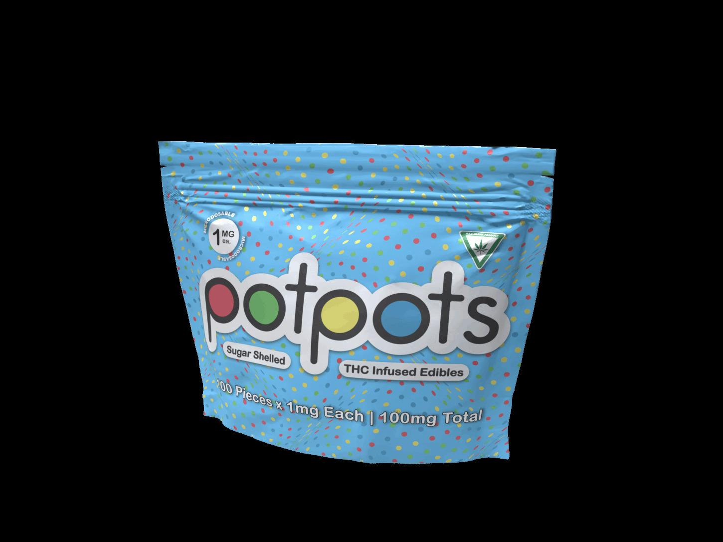 Pot Pots 100mg Chocolate Candies By Dream