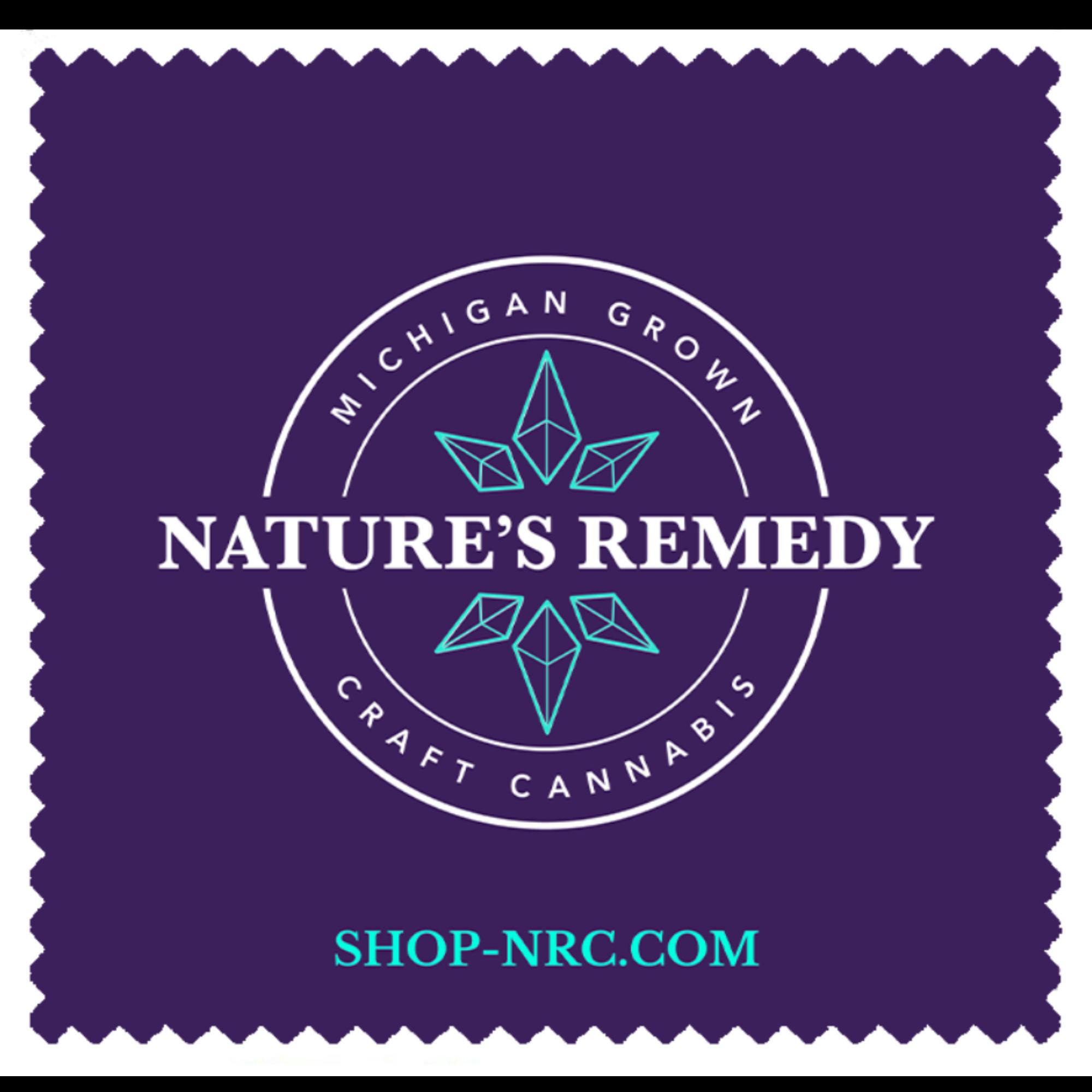 Nature's Remedy Branded Microfiber Cleaning Cloth