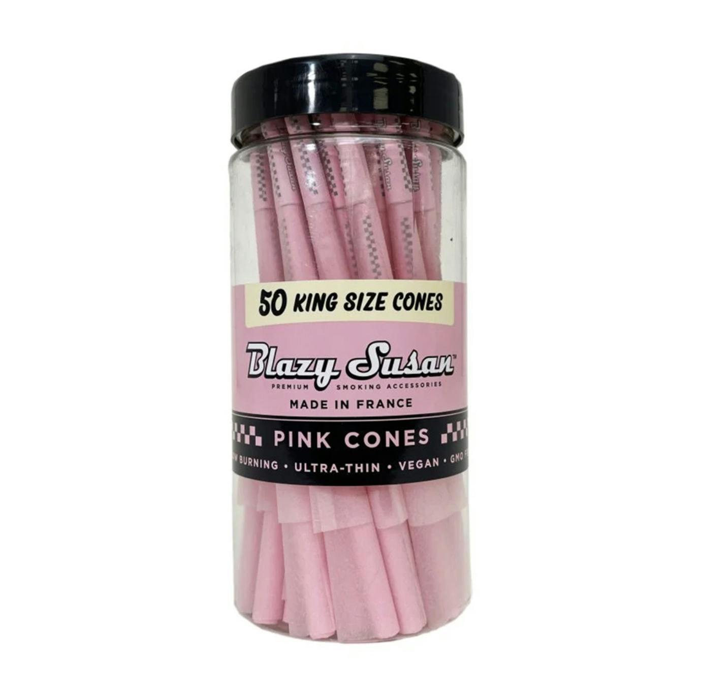 Blazy Susan - King Size Pink Cones - 50 Pack