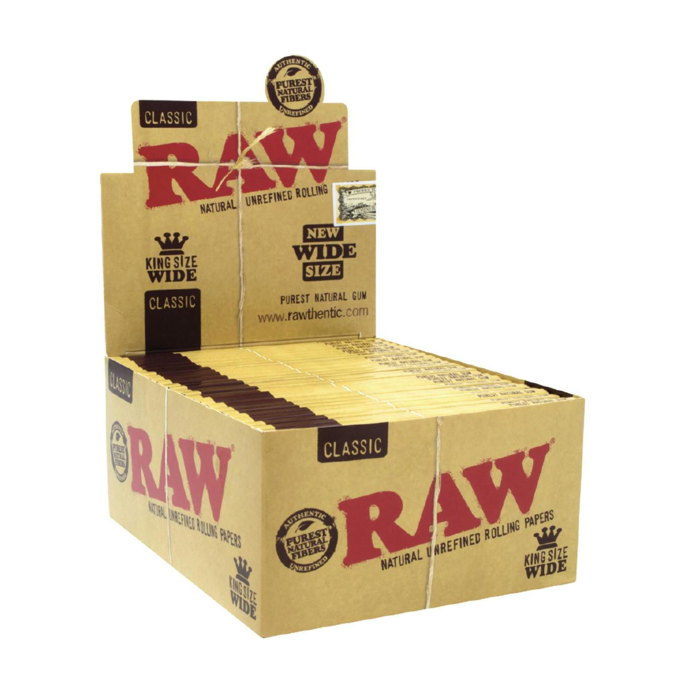RAW - Classic King Size Wide Rolling Papers