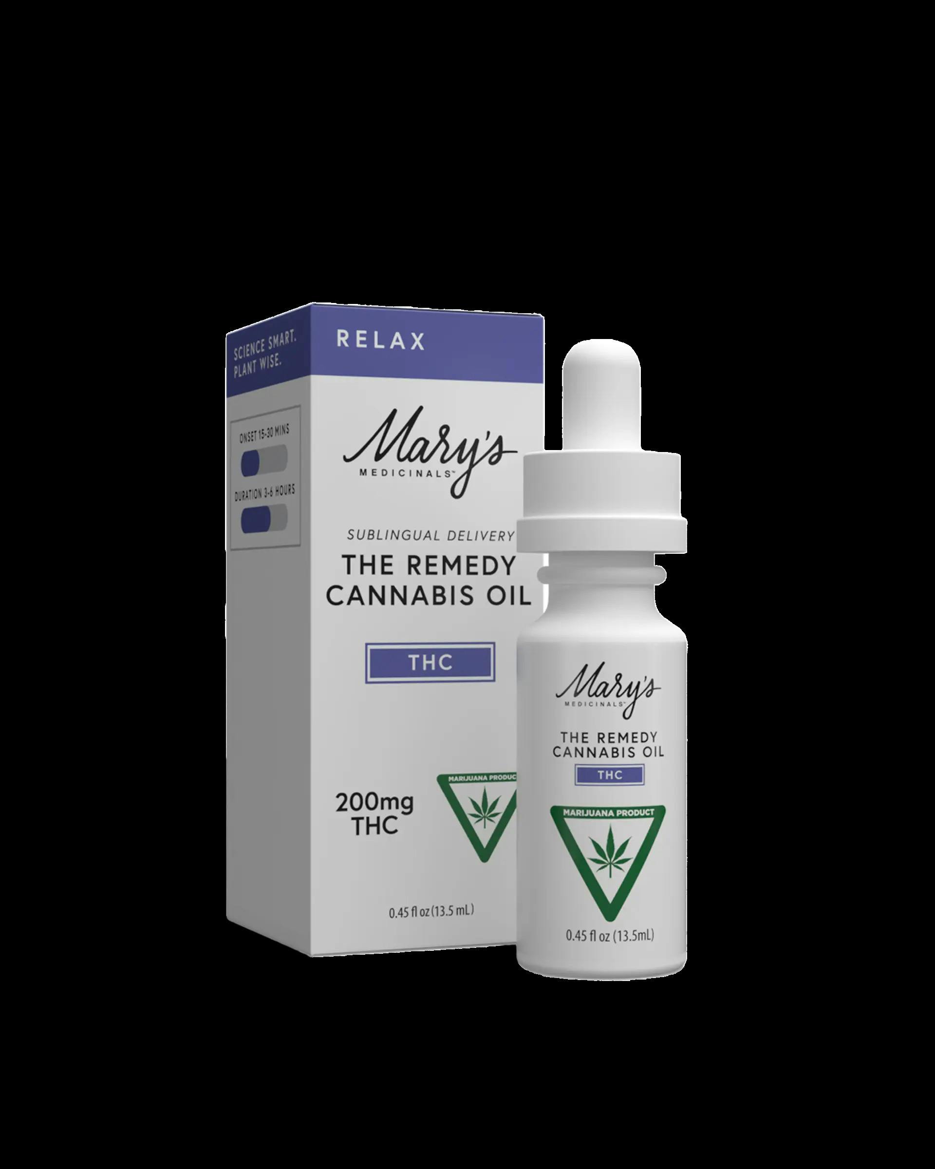 Relax 200mg Remedy Tincture by Mary's Medicinals