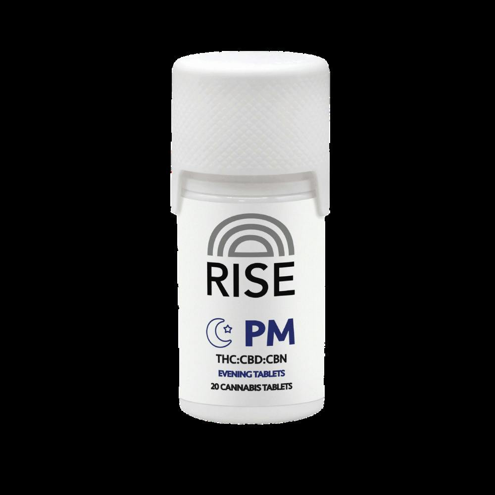 1:1:1 PM 200mgCBD:200mgCBN:200mgTHC Tablets (2ct) Pouch by Rise