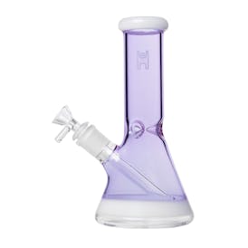 Human Grade - 9" Beaker Bong - Lavender