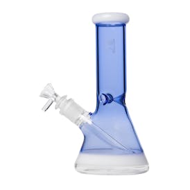 Human Grade - 9" Beaker Bong - Light Blue