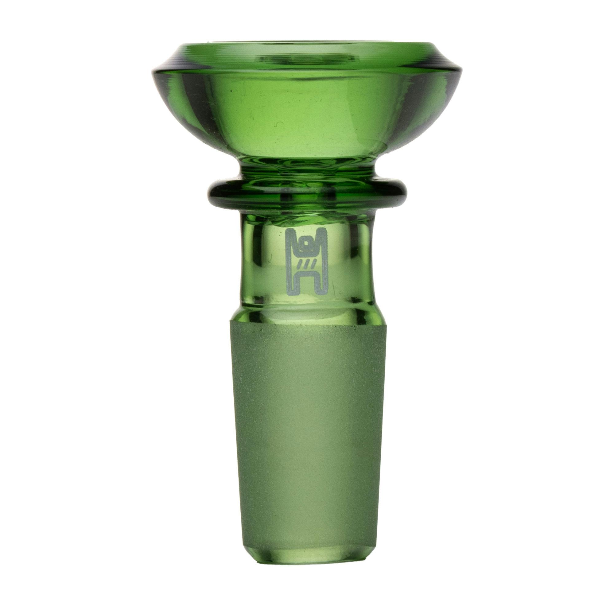 Human Grade - Green Saucer Flower Bowl - 14mm