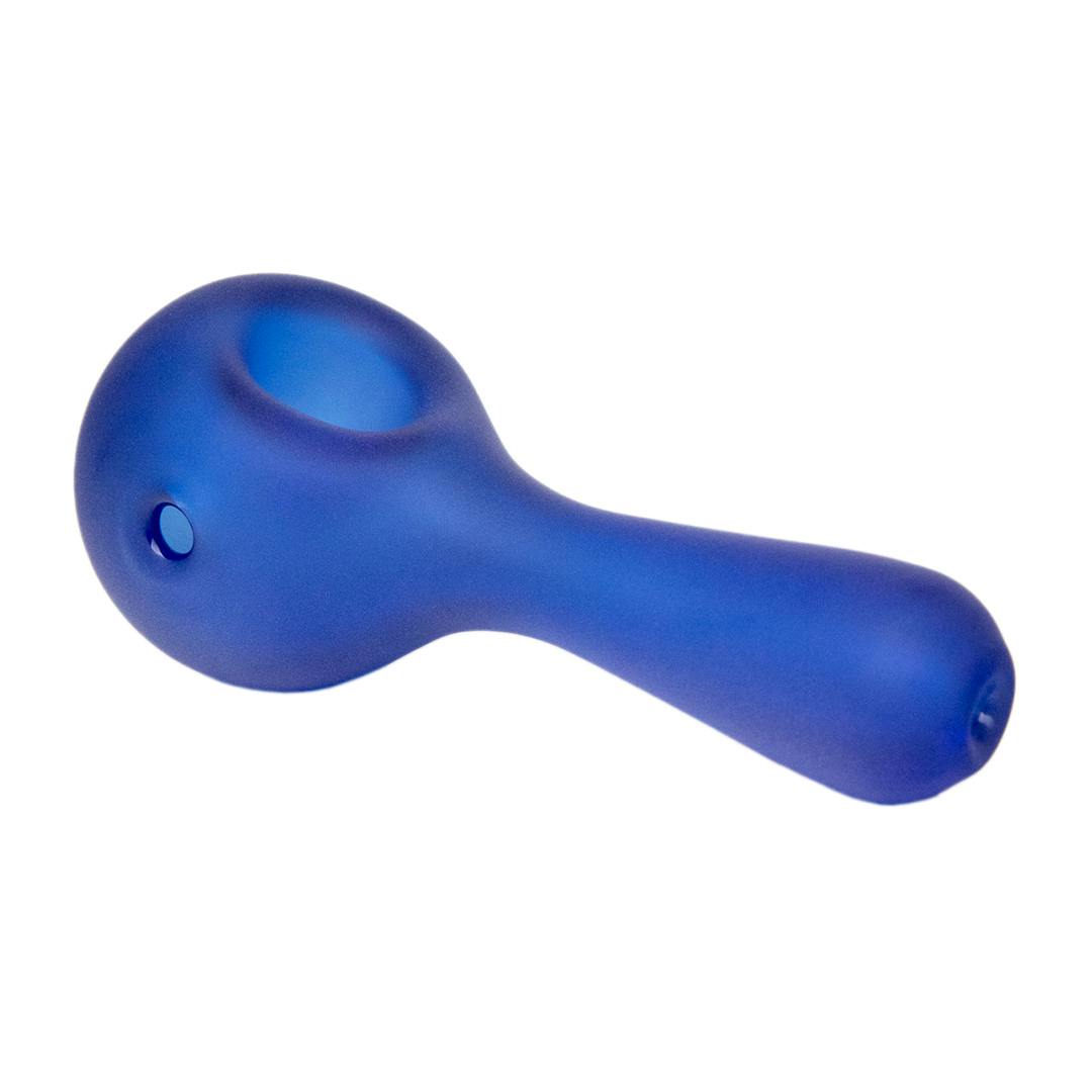 MJ Arsenal - Pioneer Sandblasted Azure Blue Hand Pipe