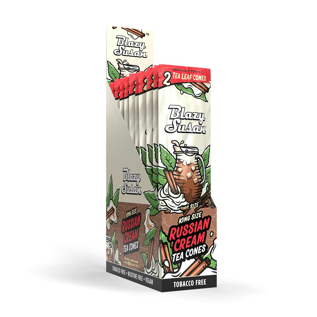 Blazy Susan - Tea Leaf Cones - Russian Cream