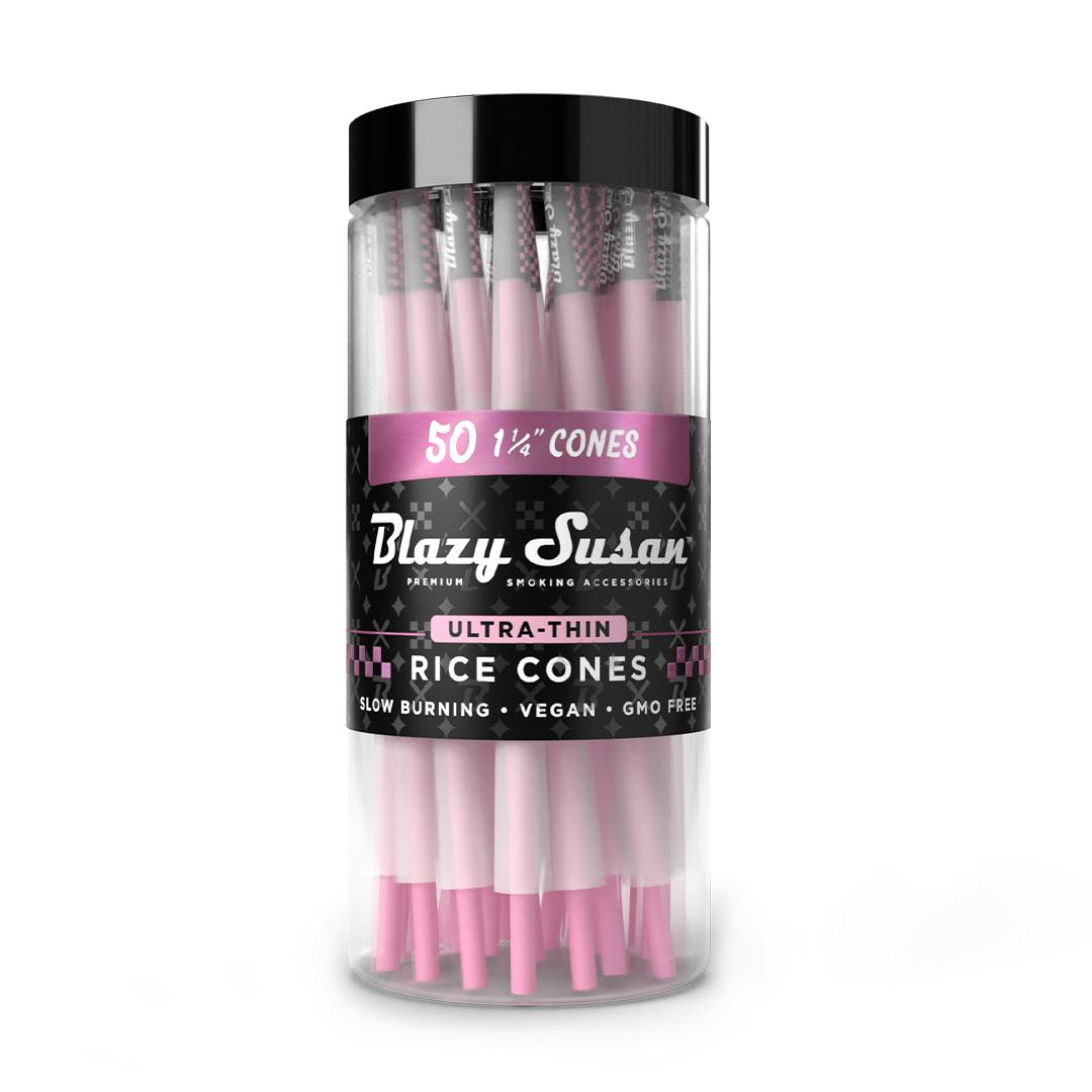 Blazy Susan - Ultra Thin Pink King Size Cones 50 pack