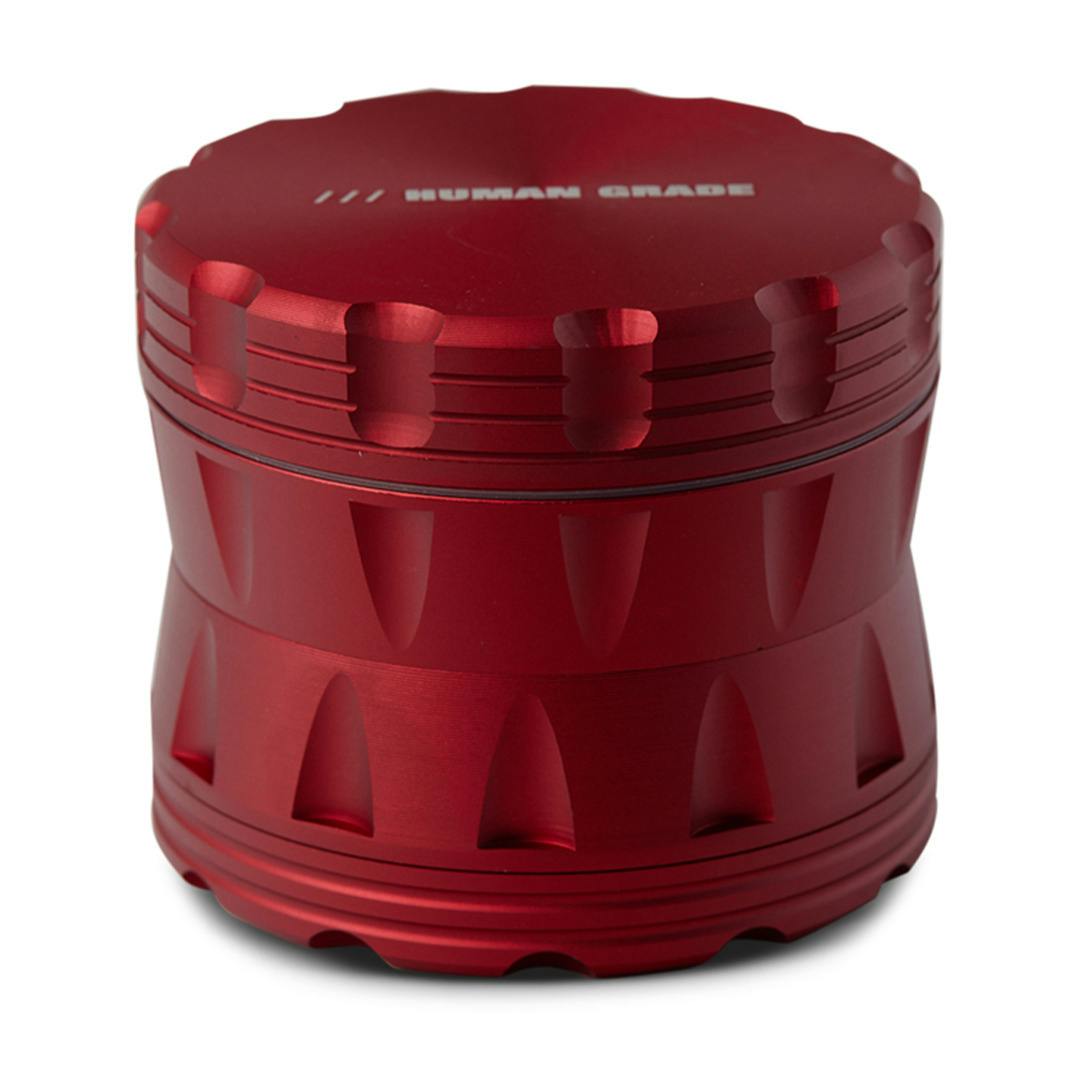 Human Grade - 2.5" 4 Piece Grinder - Red