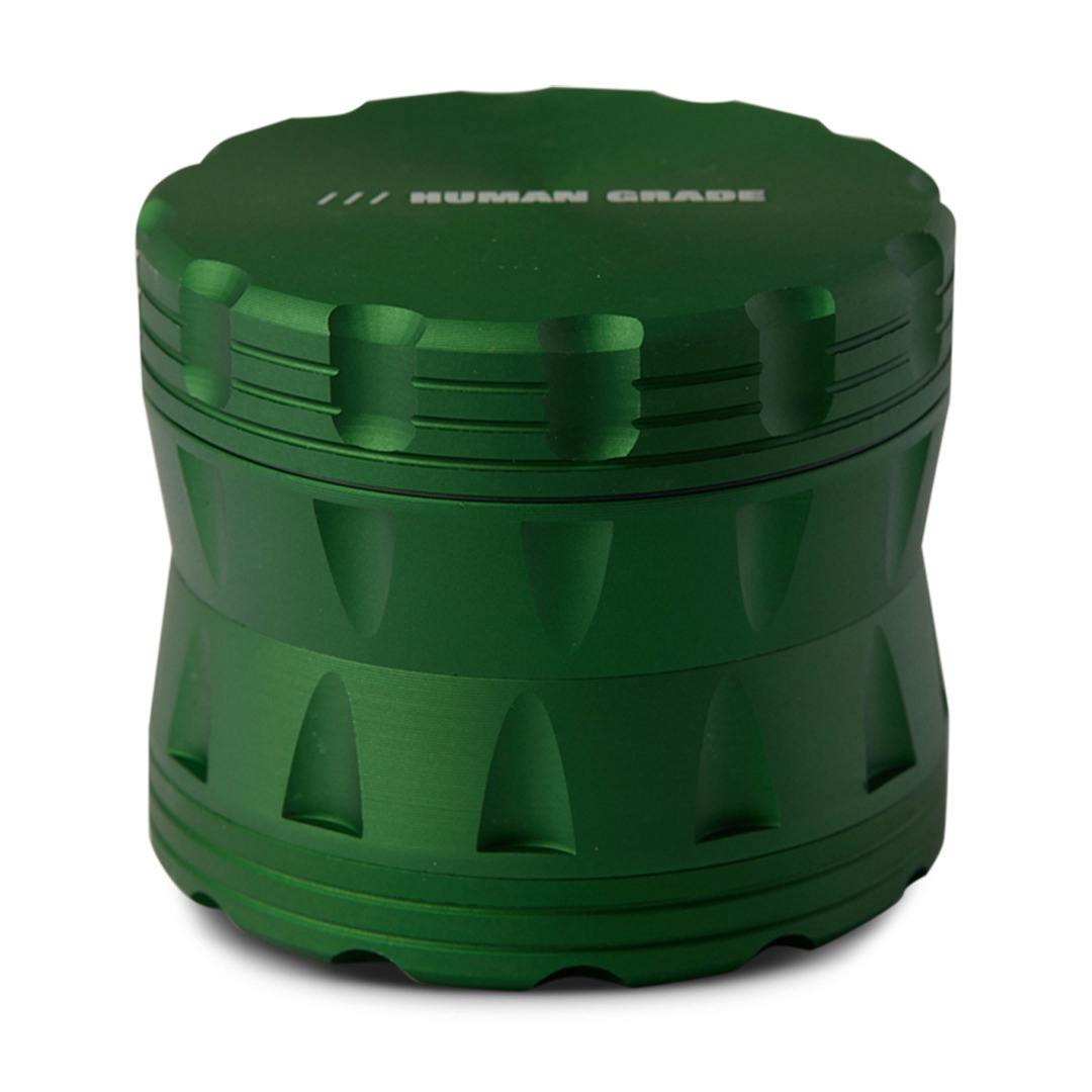 Human Grade - 2.5" 4 Piece Grinder - Assorted Green Colors