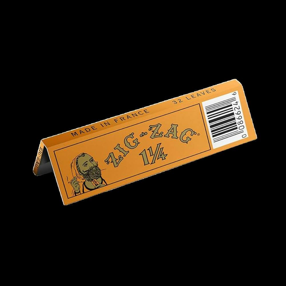 Zig Zag Slow Burning 1 1/4 Orange Papers