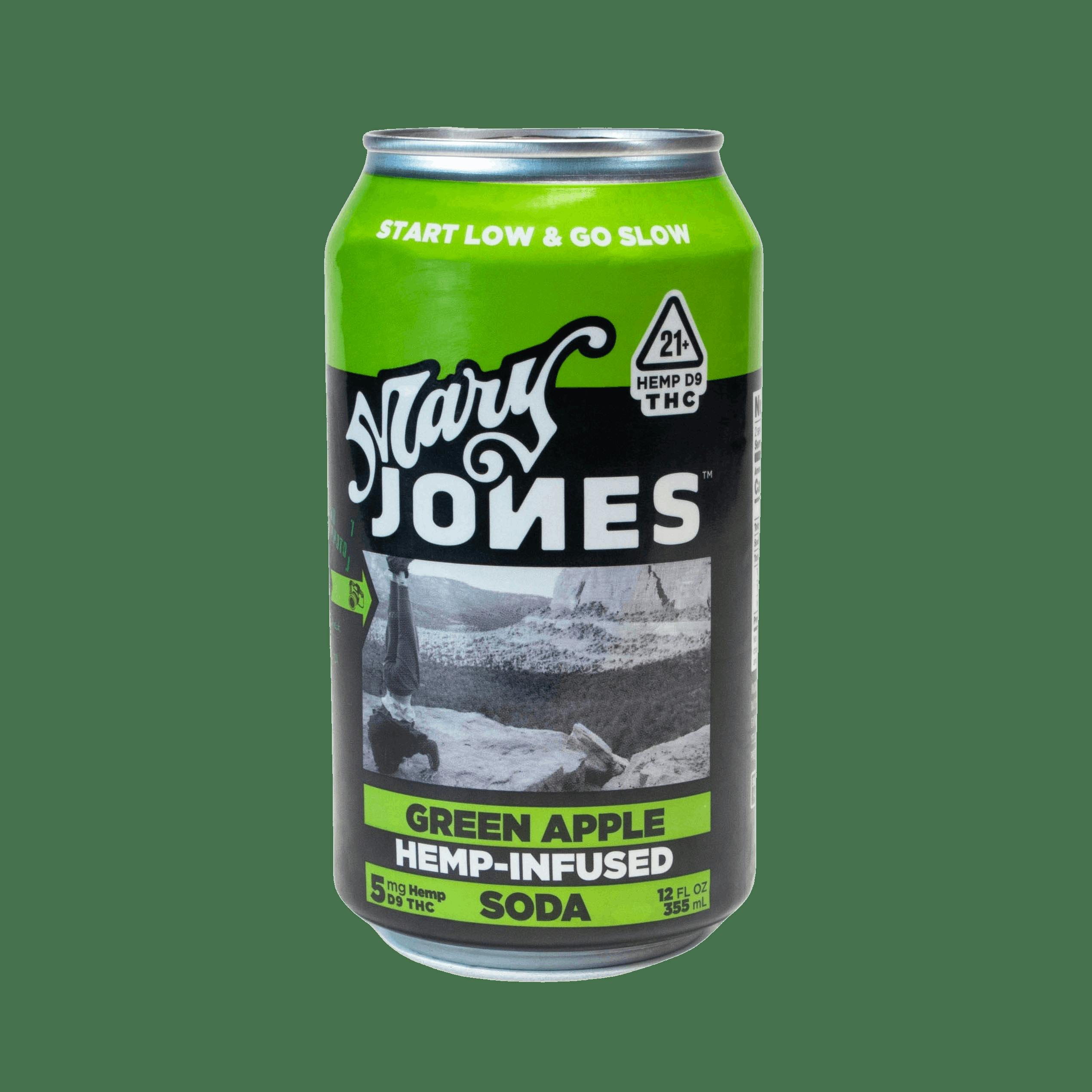 Green Apple 100mg Soda by Mary Jones