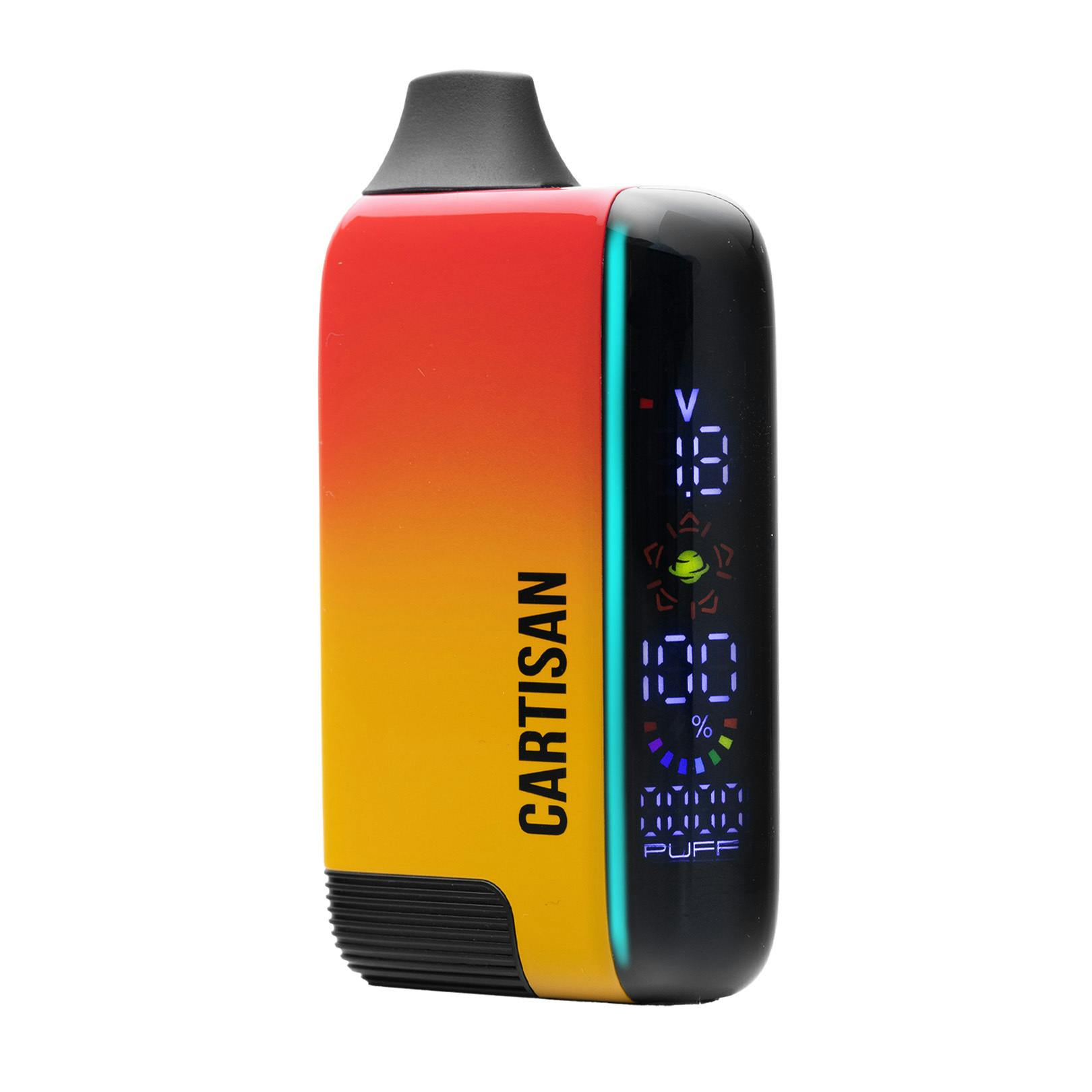 Cartisan Veil Bar Pro EVO 510 Thread Battery - Blaze Red / Yellow