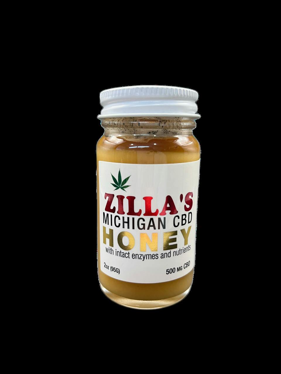 Vanilla Bean 250mg CBD Honey by Zillas