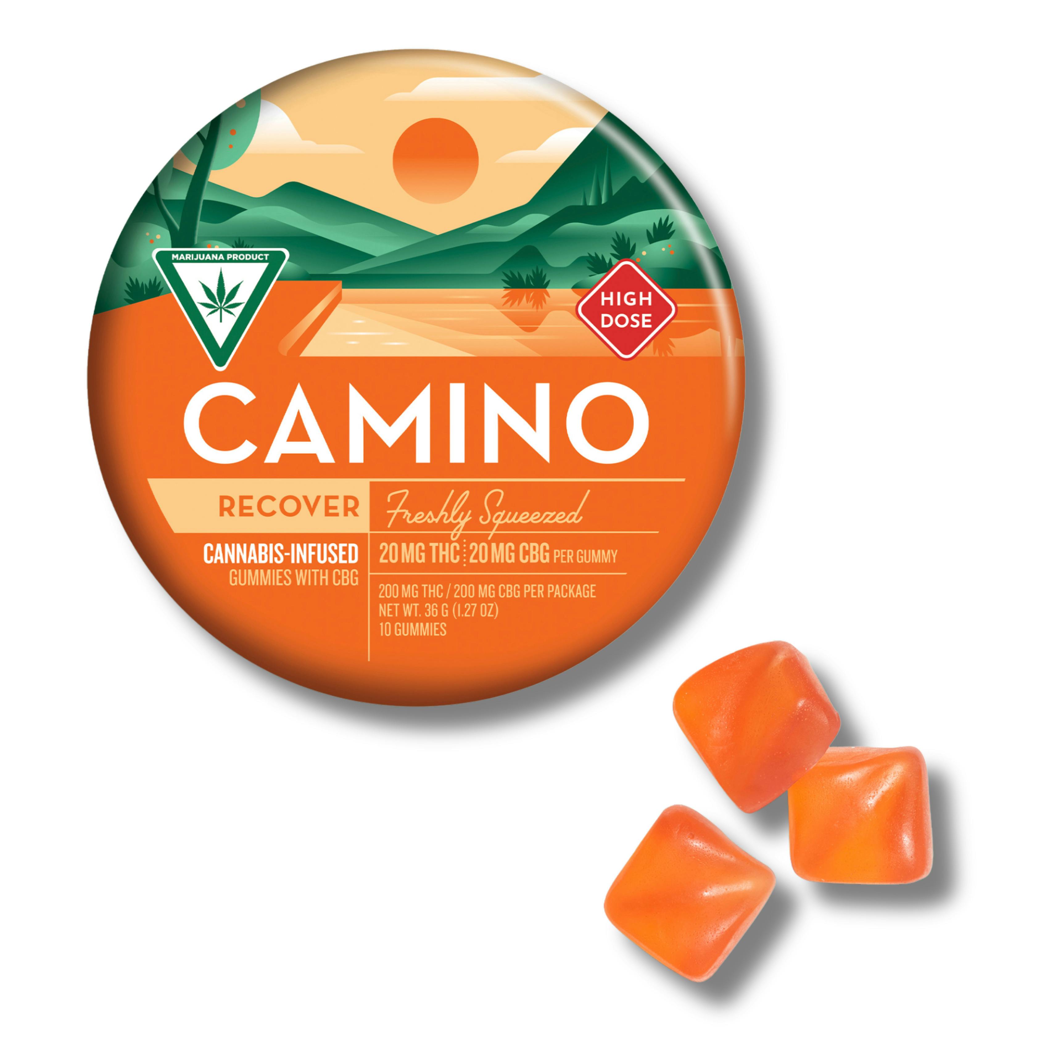 Freshly Squeezed 100mg Gummies By Camino